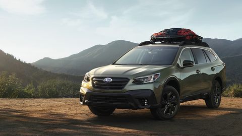 The sixth-generation Subaru Outback made its debut at the New York auto show.