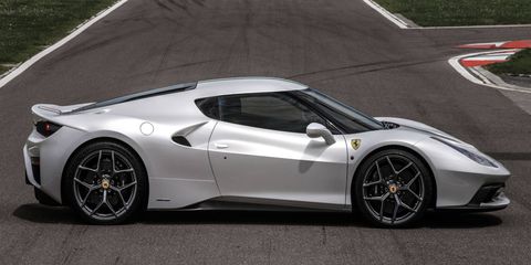 The 458 MM Speciale was built on the chassis and running gear of the 458 Speciale.