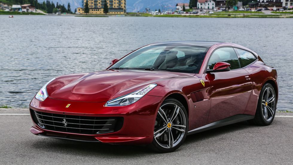 The Ferrari GTC4Lusso is the only modern Ferrari with space for four.