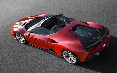 There will only be 10 special-edition Ferrari J50s produced.