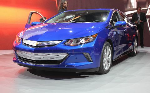 The 2016 Volt has an all-new, muscular design that incorporates Chevrolet performance vehicle DNA inspired cues refined in the wind tunnel.