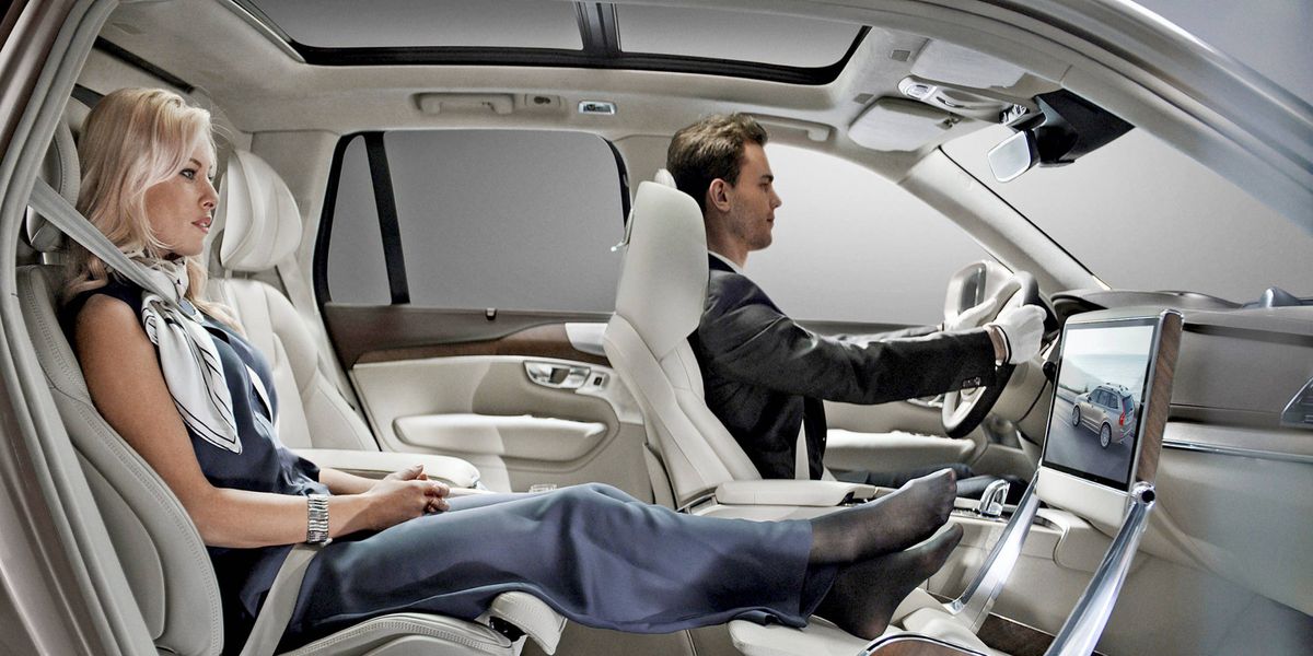 Volvo Business Class Xc90 Lounge, Car Passenger Seat Table