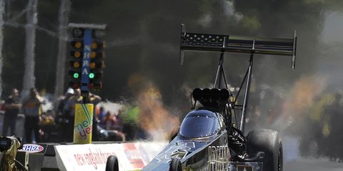 NHRA star Tony Schumacher says he would never again want to race without a closed canopy.
