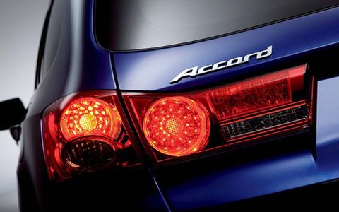 New European Honda Accord previews Acura TSX.