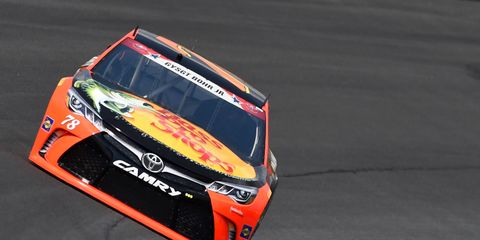 Martin Truex Jr. won the pole at Charlotte on Thursday with an average lap speed of 192.328 mph.