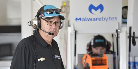 NASCAR team owner Joe Falk has merged assets with The Motorsports Group to create a new Monster Cup team this season.