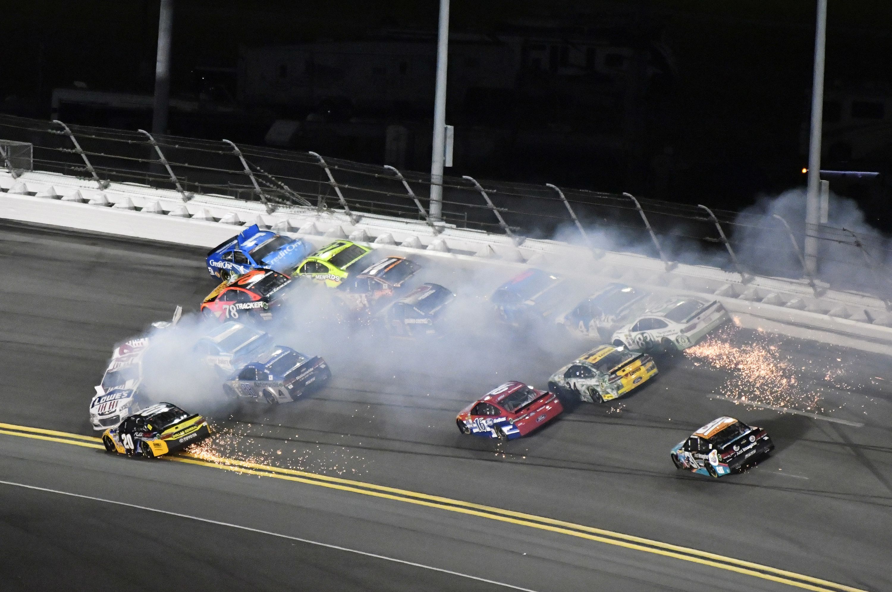 Daytona S Big One A Major Factor In Saturday S Nascar Sprint Cup Race