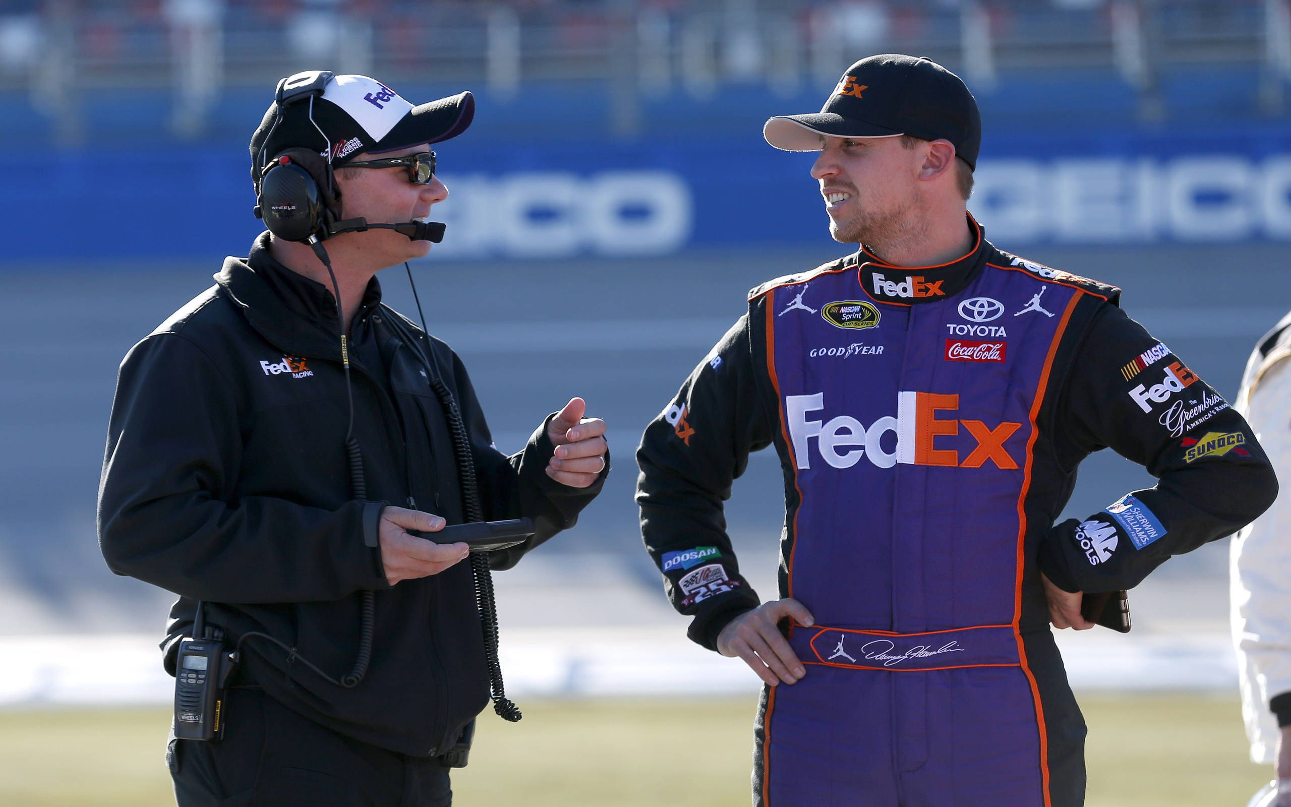 Denny Hamlin Advances In The Chase Via A Tiebreaker Over Austin Dillon