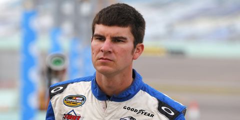 Grant Enfinger will participate in his first full-time NASCAR Truck Series season this year for ThorSport Racing.