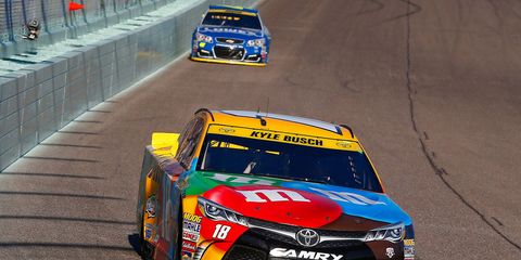 Kyle Busch's sixth-place finish at Homestead-Miami Speedway was good enough to clinch the Manufacturers' Championship for Toyota.