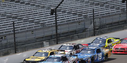 NASCAR hopes the addition of restrictor plates and aero ducts will improve the on-track product for the Xfinity Series at the Indianapolis Motor Speedway.