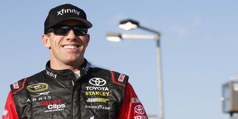 Carl Edwards is fourth in the Sprint Cup standings, halfway through the Chase.