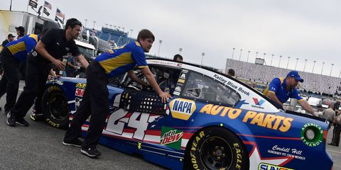 Don't be shocked if the Hendrick Racing crew is pushing the 24 car of Chase Elliott into victory lane on Saturday night at Kentucky Speedway.