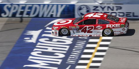 Check out the updated Chase standings after Kyle Larson's win at Michigan.