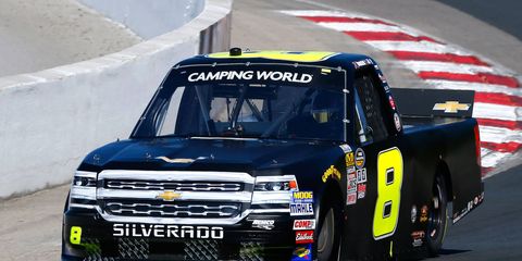 John Hunter Nemechek took the win on Sunday in Canada, but not before the officials' review of the wild last lap.
