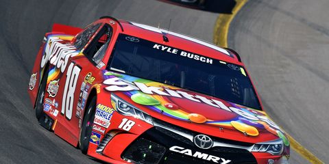 The average margin of victory in NASCAR Sprint Cup races this season is 0.232 second. However, reigning champion Kyle Busch has yet to battle for one of those wins.