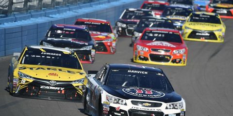 Kevin Harvick has good things to say about NASCAR's low-downforce package.