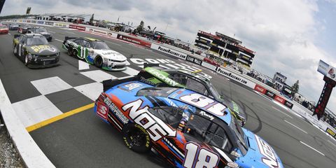 Kyle Busch won the Xfinity Series race at Pocono on Saturday and reignited the debate about Cup Series 'moonlighters.'