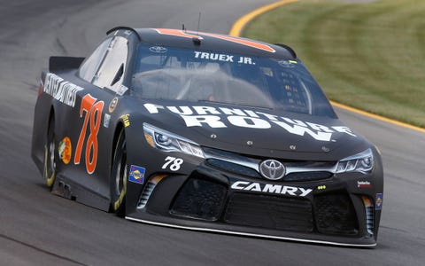 Starting Lineup Martin Truex Jr Toyota On Nascar Sprint Cup Pole At Pocono