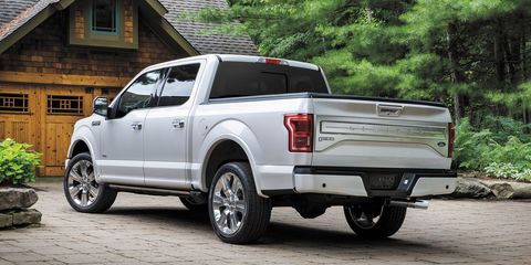 U.S. Ford dealers had a 95-day supply of F-150 trucks at the end of this past September, 10-plus days more than for the same month in 2015.