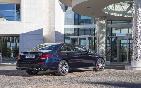 The 2018 E63 and E63 S go on sale this summer.