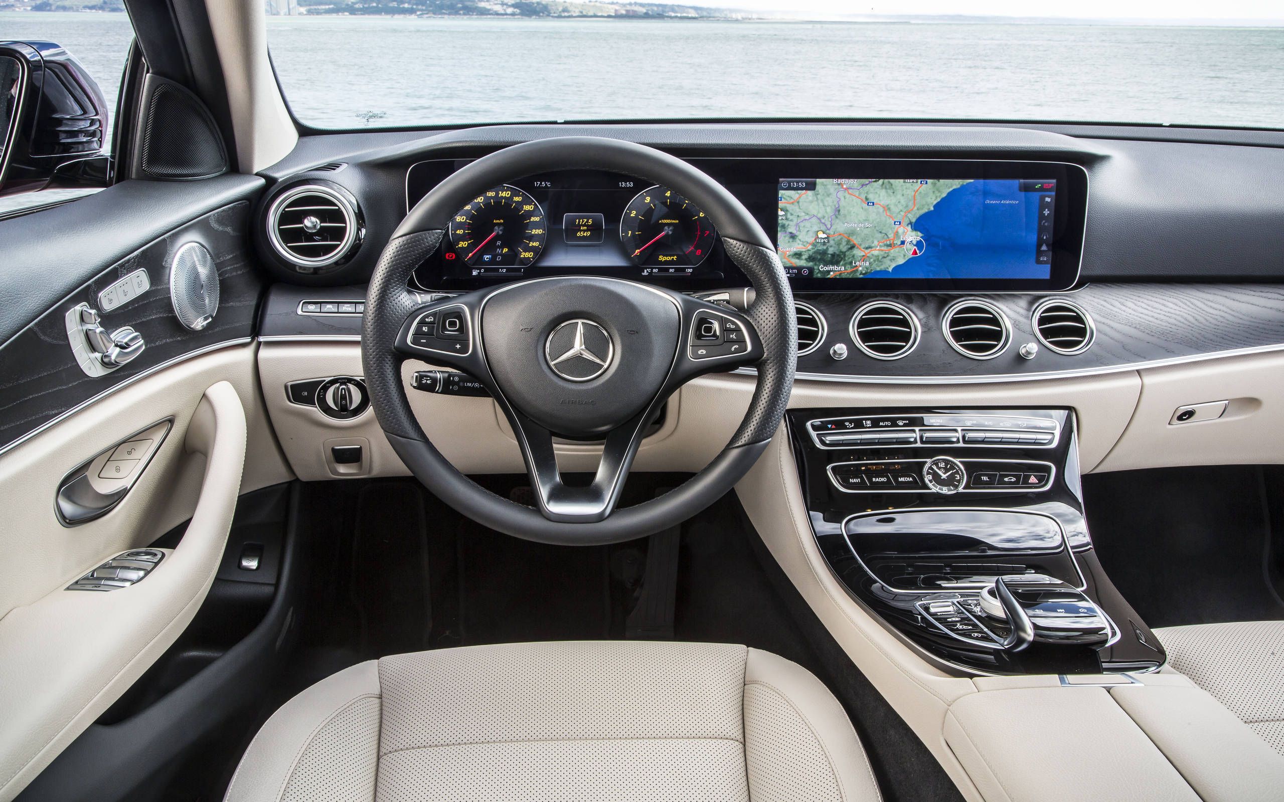 17 Mercedes Benz E Class First Drive A Luxury Standby Gets A Tech Megadose