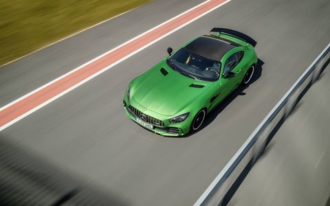 The latest addition to the AMG GT family is a 577 hp road-ready track weapon.