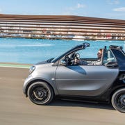 The 2017 Smart ForTwo Cabrio should be the lowest-price convertible available.