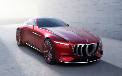Check out the 18.5-foot Vision Mercedes-Maybach 6.