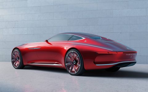 Check out the 18.5-foot Vision Mercedes-Maybach 6.