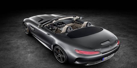 Mercedes-AMG unveils its open-air GT variants ahead of the Paris motor show.