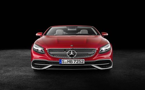 Mercedes unveiled the Maybach S650 Cabriolet luxury convertible today at the 2016 LA Auto Show