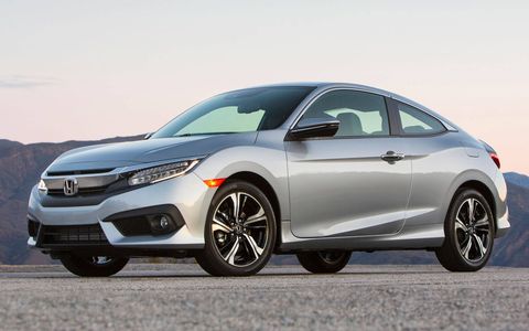 The 2016 Honda Civic is on sale now and sports a 2.0-liter four with 158 hp and 138 lb-ft.