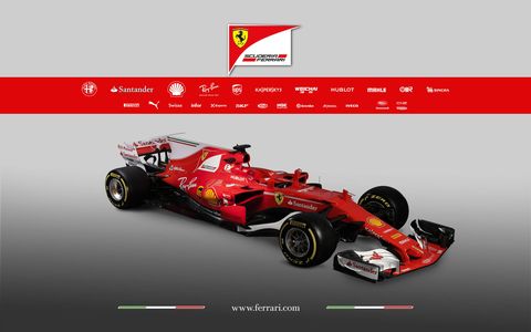 Ferrari F1 team unveiled its 2017 Formula 1 car on Friday.