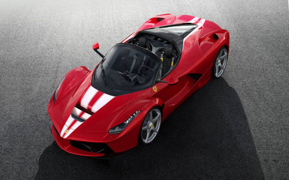 LaFerrari Aperta hammers for 10 million bucks!