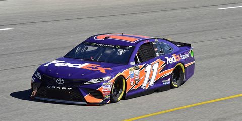 Denny Hamlin is in favor of disqualifications but believes his team's infraction did not win him the Southern 500.