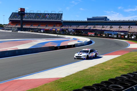 The Charlotte Motor Speedway NASCAR Roval configuration may be set for ...