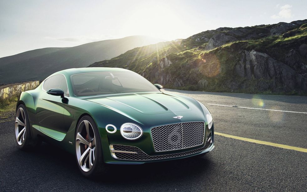 Bentley pulled the covers off the EXP 10 Speed 6 concept at the 2015 Geneva motor show. According to Bentley, the fastback two-door could hint at a future sports car.