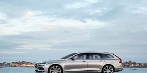 The 2017 Volvo V90 will be available in the United States.