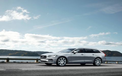 The 2017 Volvo V90 will be available in the United States.