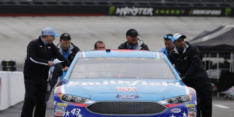 A NASCAR penalty from Talladega Superspeedway has damaged Aric Almirola's playoff chances.