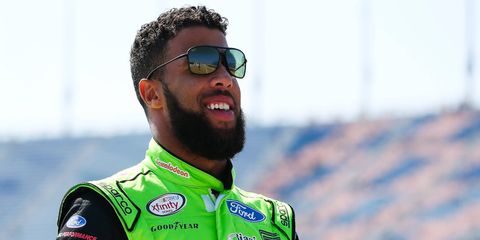 Bubba Wallace will be racing full time in the Monster Energy NASCAR Cup Series next season.