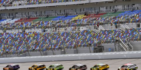 A bomb threat was called into the Daytona International Speedway on Thursday afternoon.