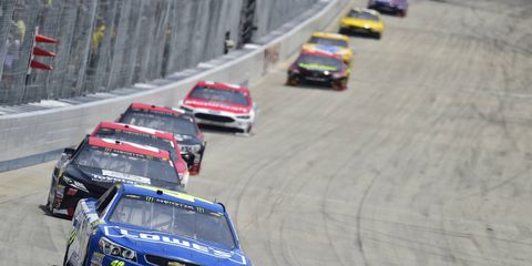 Jimmie Johnson is the usual leader of the pack at Dover International Speedway.