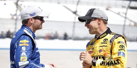 Dale Earnhardt Jr. and Matt Kenseth have been friends dating back to their NASCAR Busch Series tenure in the 1990s.