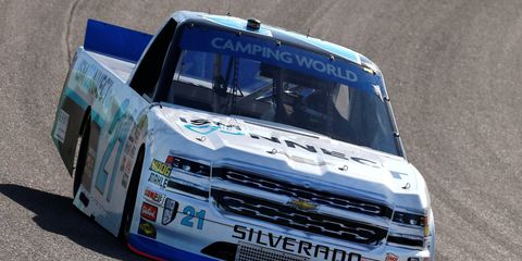 Johnny Sauter won the NASCAR Camping World Truck Series title in 2016.