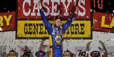 Todd Gilliland's victory actually counts for two wins, in both the East and West Pro divisions.