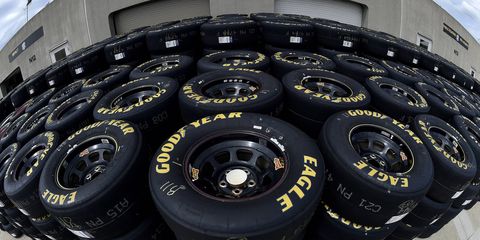 Goodyear hasn't ruled out using an option tire platform in NASCAR moving forward.