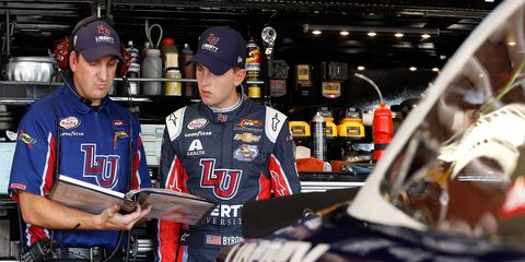 William Byron and his Liberty University sponsorship is heading to the Monster Energy NASCAR Cup Series.