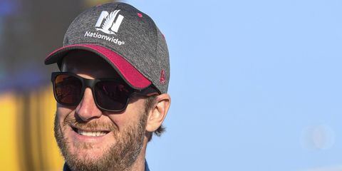Earnhardt revealed this past week that he and wife Amy are expecting a daughter.